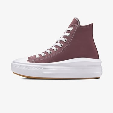  Converse Chuck Taylor All Star Move Platform Kadın Bordo Platform Sneaker