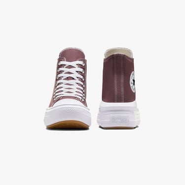  Converse Chuck Taylor All Star Move Platform Kadın Bordo Platform Sneaker