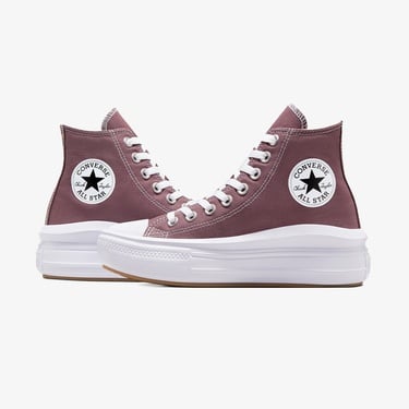  Converse Chuck Taylor All Star Move Platform Kadın Bordo Platform Sneaker