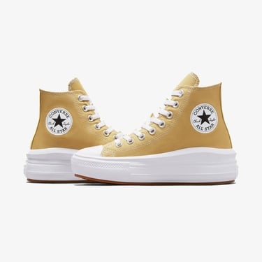  Converse Chuck Taylor All Star Move Platform Seasonal Color Kadın Bej Sneaker