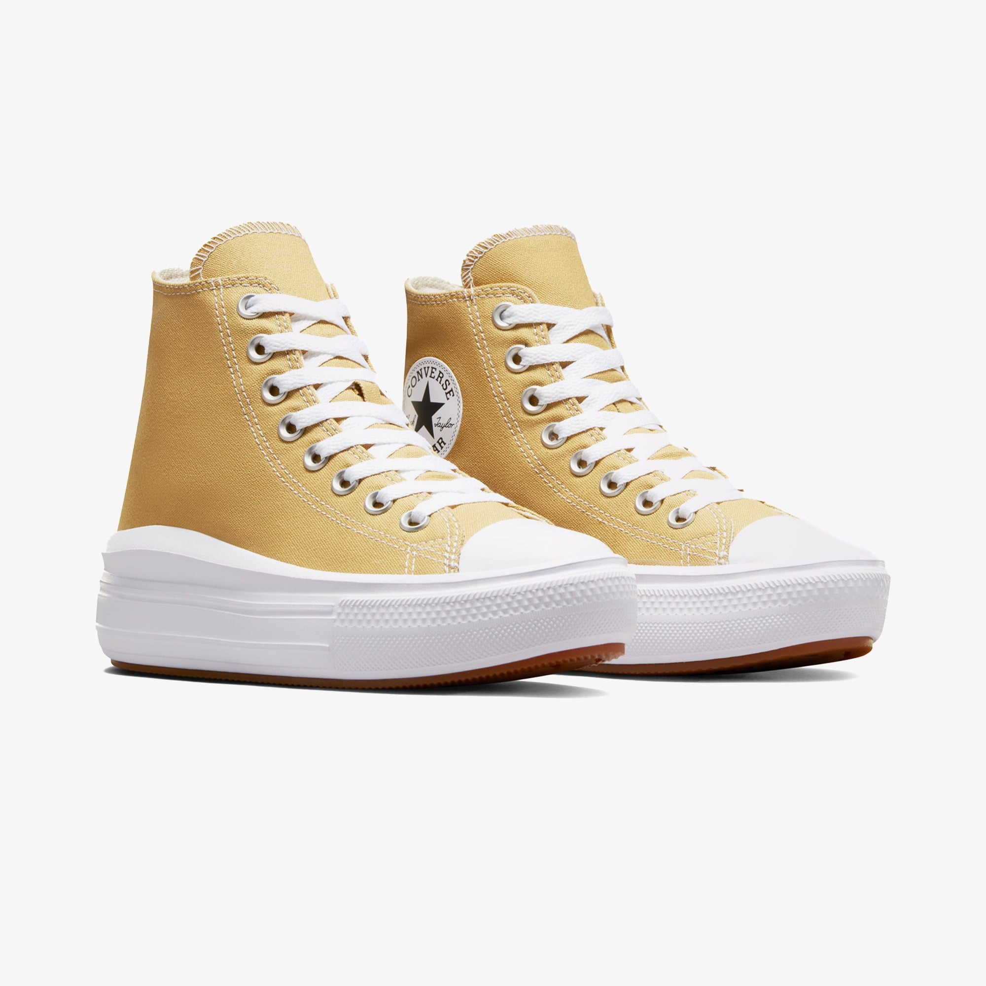 Converse Chuck Taylor All Star Move Platform Seasonal Color Kadın Bej Sneaker