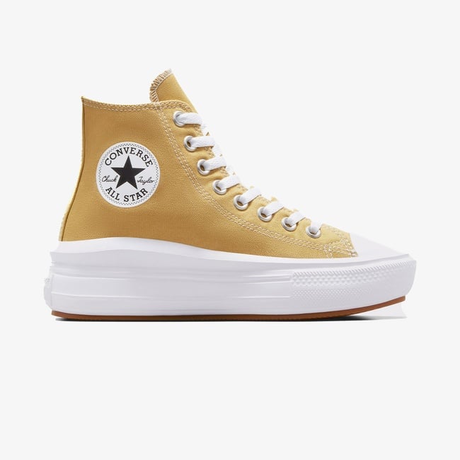  Converse Chuck Taylor All Star Move Platform Seasonal Color Kadın Bej Sneaker