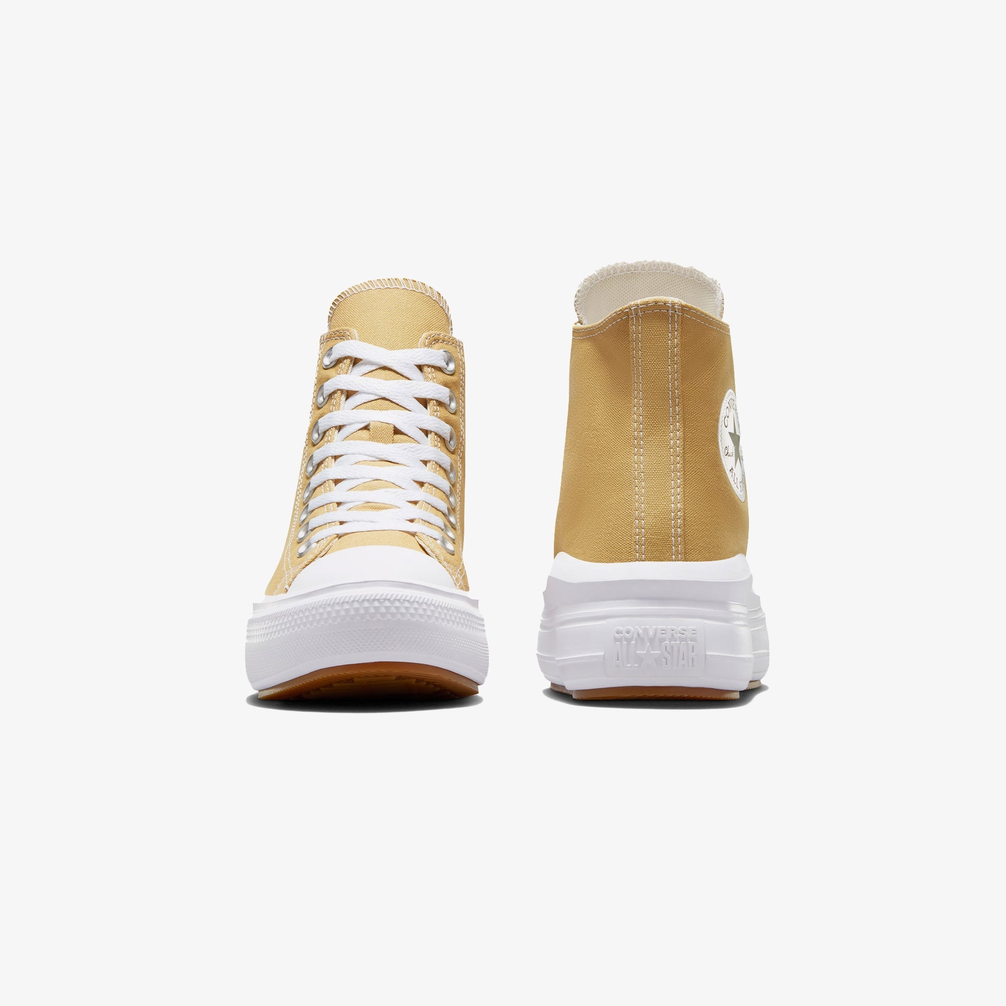 Converse Chuck Taylor All Star Move Platform Seasonal Color Kadın Bej Sneaker