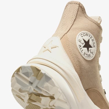  Converse Run Star Legacy CX Platform Canvas & Suede Unisex Bej Sneaker