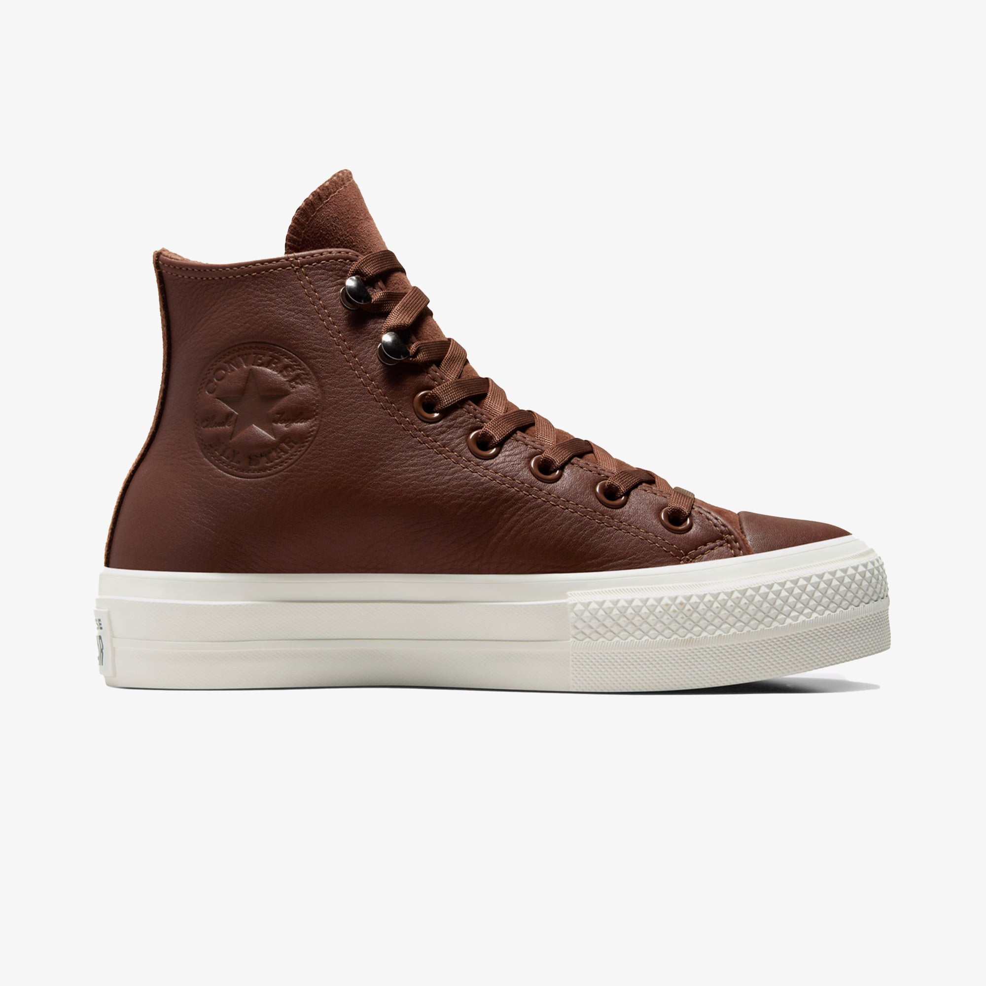 Converse Ctas Lift Hi Bear Kadın Kahverengi Sneaker - Görsel 2