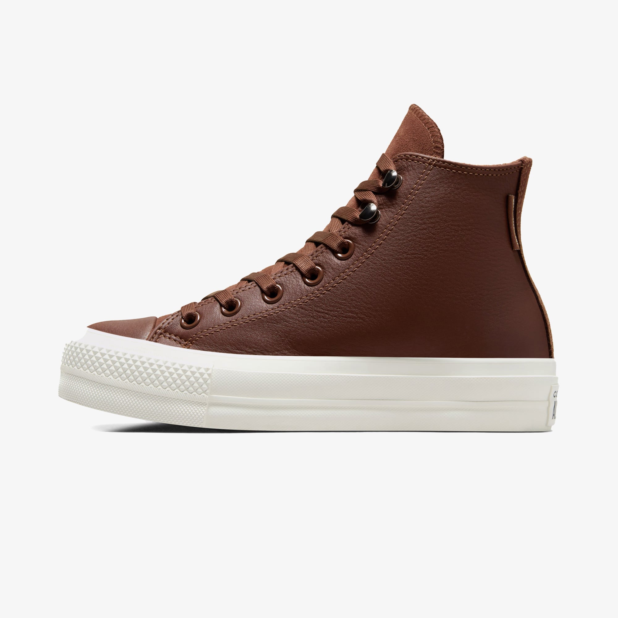 Converse Ctas Lift Hi Bear Kadın Kahverengi Sneaker - Görsel 5