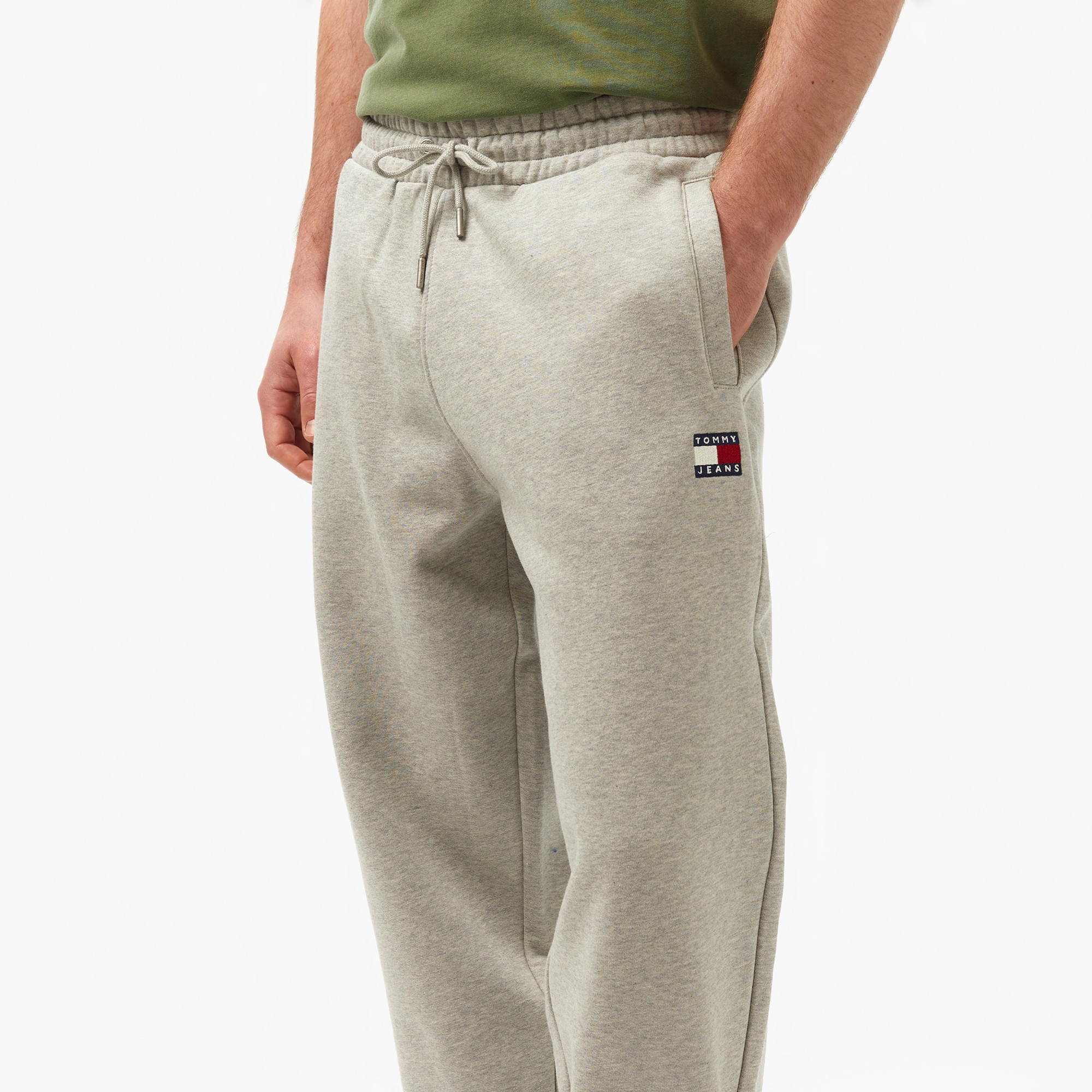 Tommy Hilfiger Jeans Tj Game Day Nycs Erkek Gri Eşofman Altı