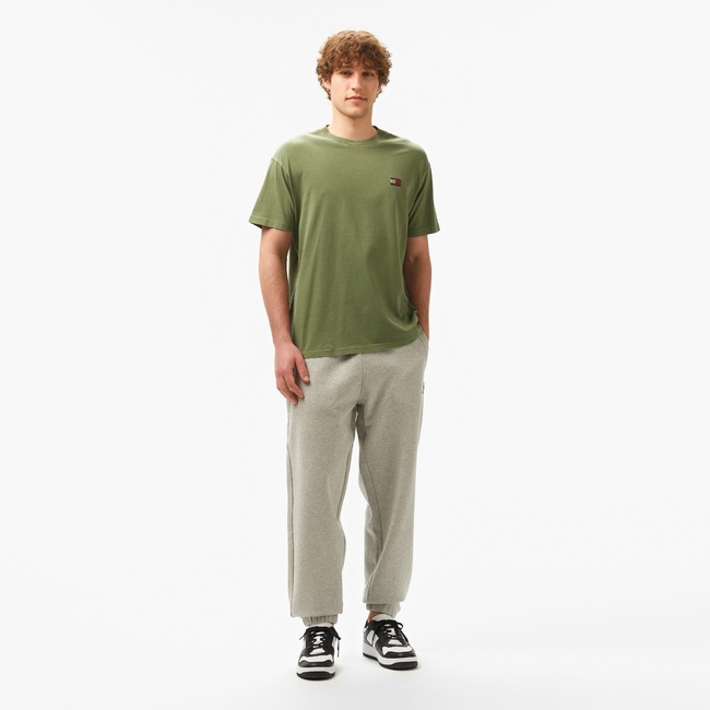  Tommy Hilfiger Jeans Tj Game Day Nycs Erkek Gri Eşofman Altı