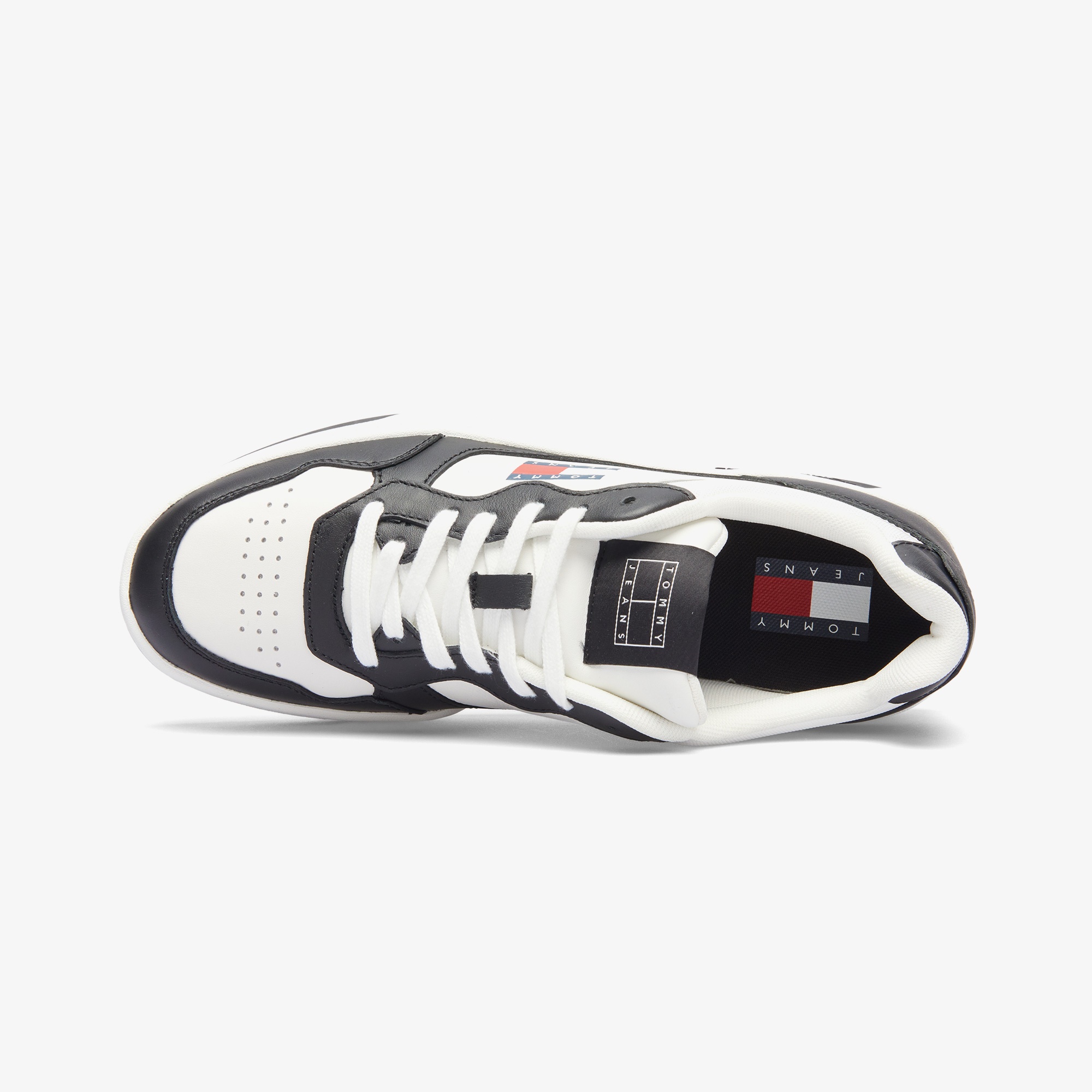 Tommy Hilfiger Cupsole Leather Erkek Beyaz Sneaker