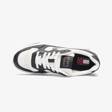  Tommy Hilfiger Cupsole Leather Erkek Beyaz Sneaker