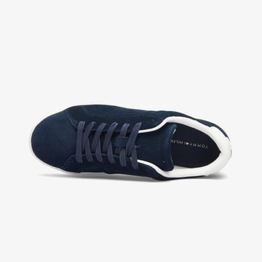  Tommy Hilfiger Court Better Suede Erkek Mavi Sneaker