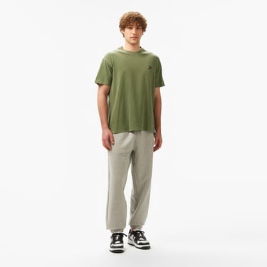  Tommy Jeans Relax Label Erkek Yeşil T-Shirt