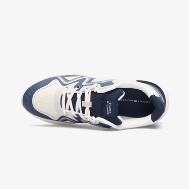  Tommy Hilfiger Runner Tech Knit Mix Erkek Mavi Sneaker
