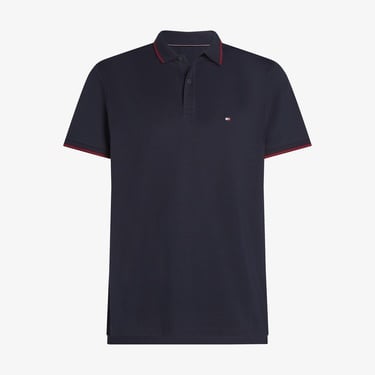  Tommy Hilfiger Performance Jersey Reg Erkek Mavi Polo