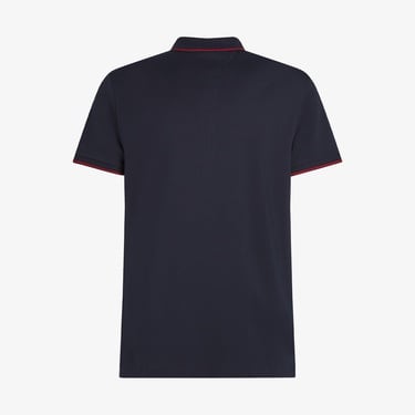  Tommy Hilfiger Performance Jersey Reg Erkek Mavi Polo