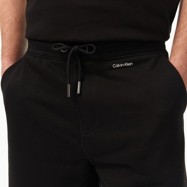  Calvin Klein Nano Logo Sweat Erkek Siyah Şort