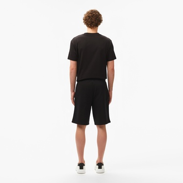  Calvin Klein Nano Logo Sweat Erkek Siyah Şort