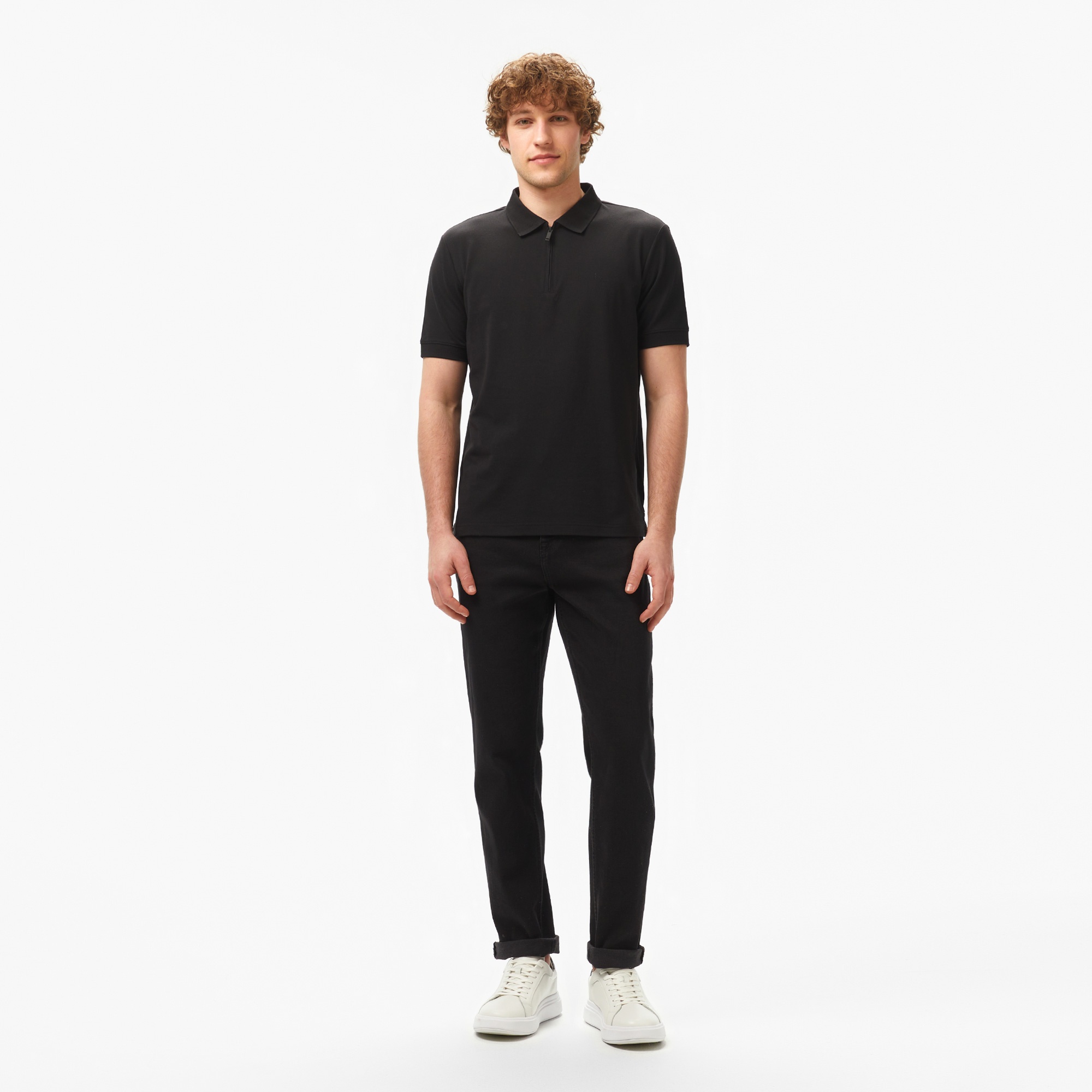 Calvin Klein Erkek Siyah Polo