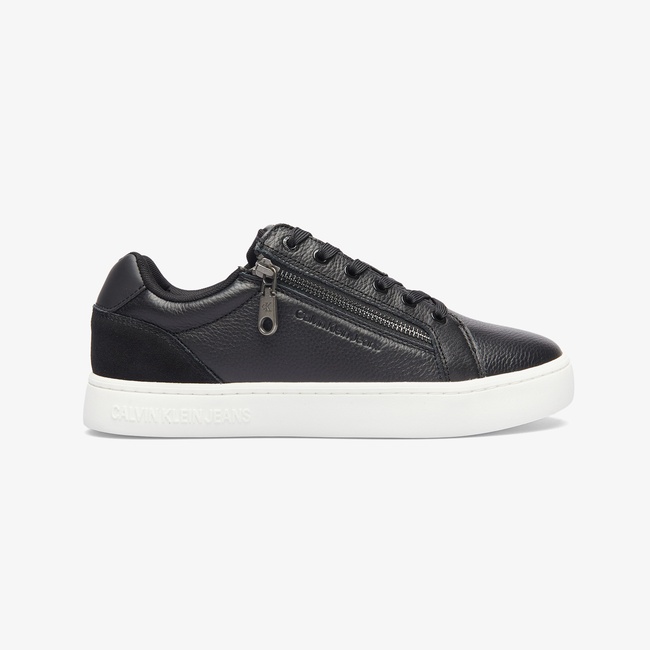  Calvin Klein Classic Cupsole Erkek Siyah Sneaker