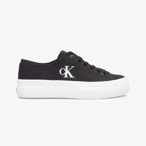  Calvin Klein Flatform Low Kadın Siyah Sneaker