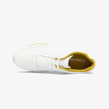  Calvin Klein Runner Lace Up Kadın Beyaz Sneaker