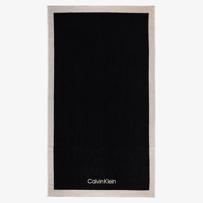  Calvin Klein Towel Unisex Siyah Havlu