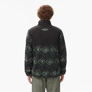  Billabong Boundary Re-İssue Erkek Siyah Polar Sweatshirt