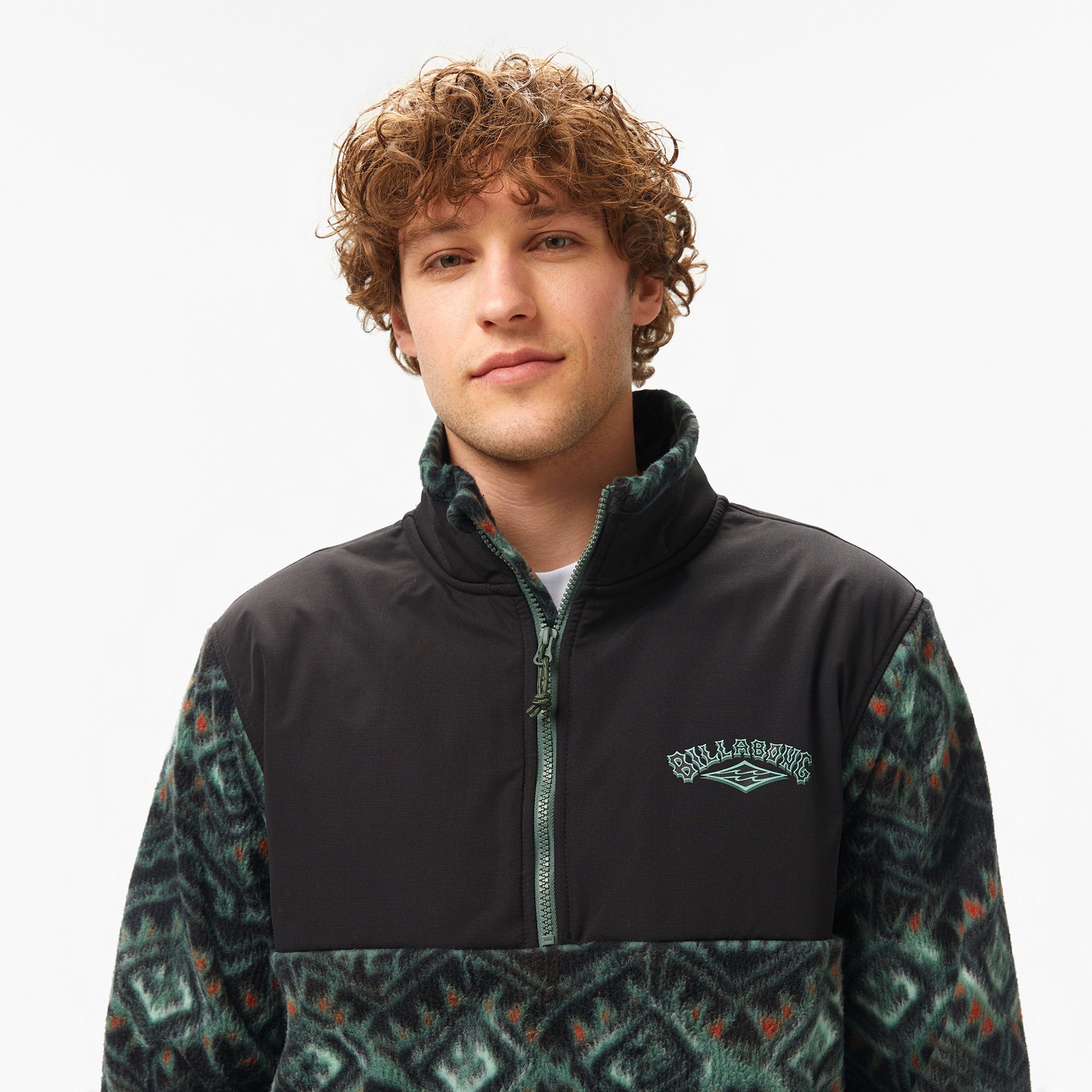 Billabong Boundary Re-İssue Erkek Siyah Polar Sweatshirt