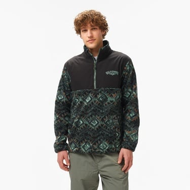  Billabong Boundary Re-İssue Erkek Siyah Polar Sweatshirt