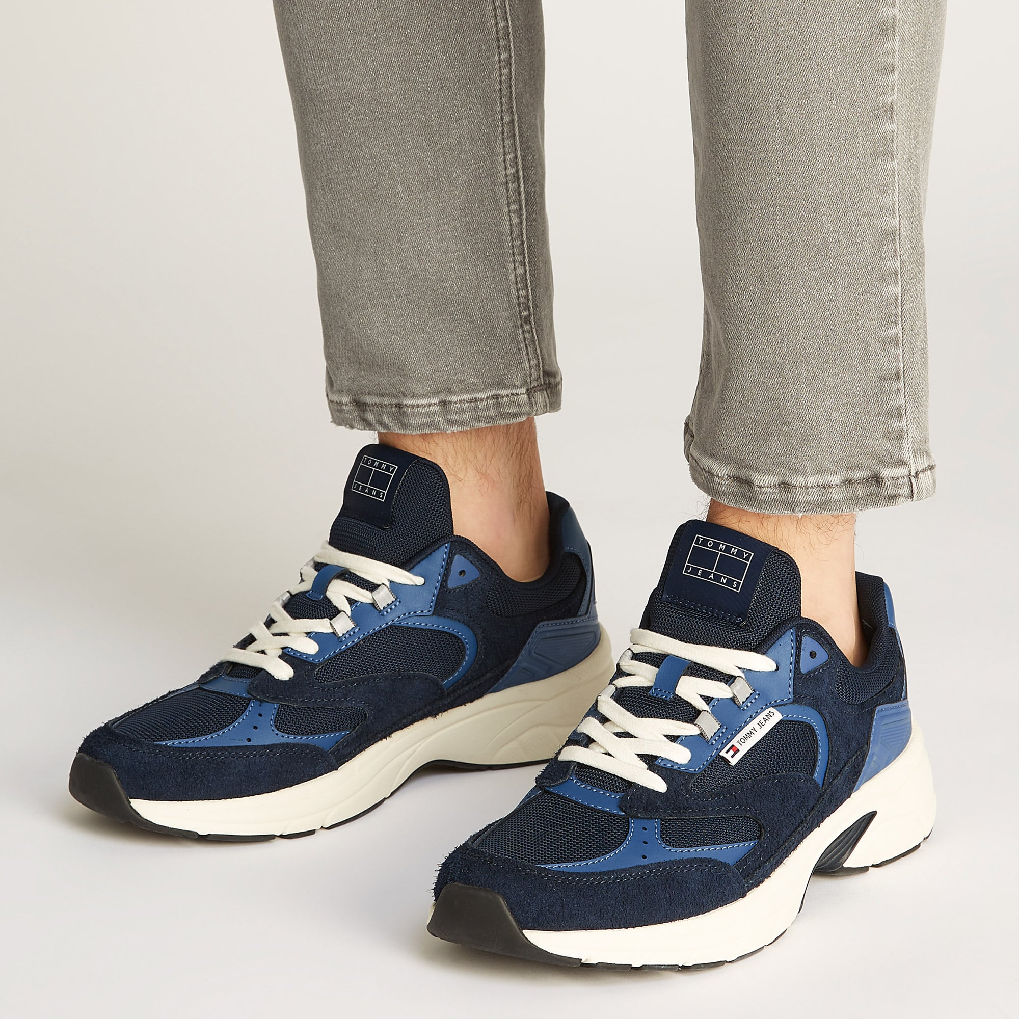 Tommy Hilfiger Tommy Hilfiger Erkek Mavi Sneaker | FashFed Mavi - 7. görsel