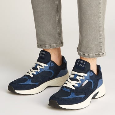  Tommy Hilfiger Erkek Mavi Sneaker