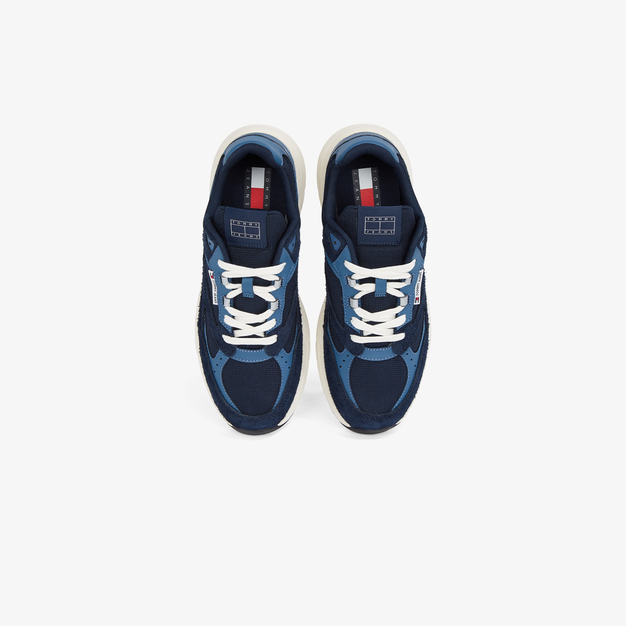 Tommy Hilfiger Erkek Mavi Sneaker