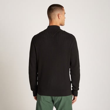  Tommy Hilfiger Erkek Siyah Triko