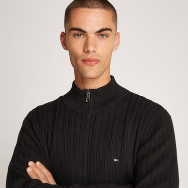  Tommy Hilfiger Erkek Siyah Triko