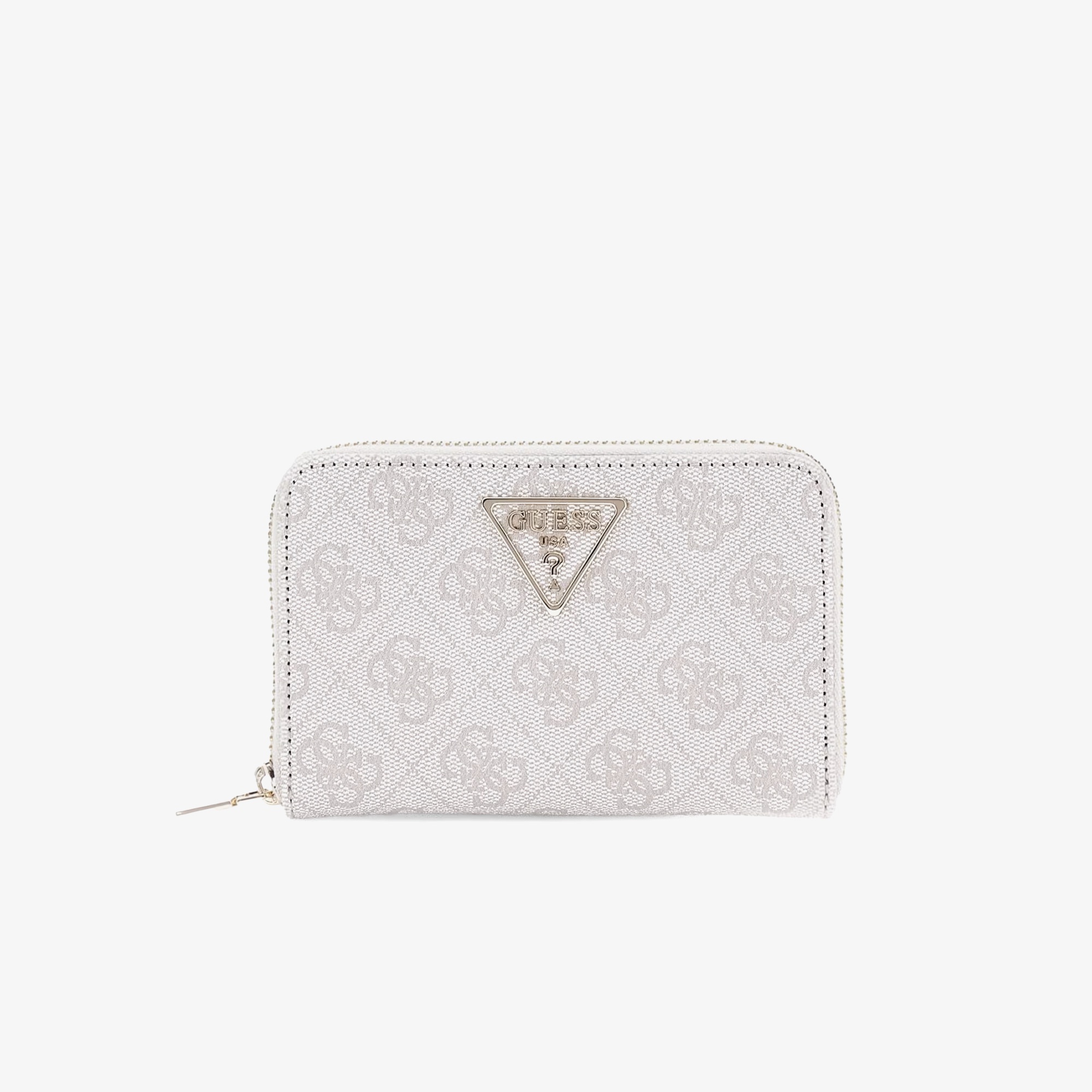 Guess Laurel Large Zip Noreen Kadın Beyaz Cüzdan