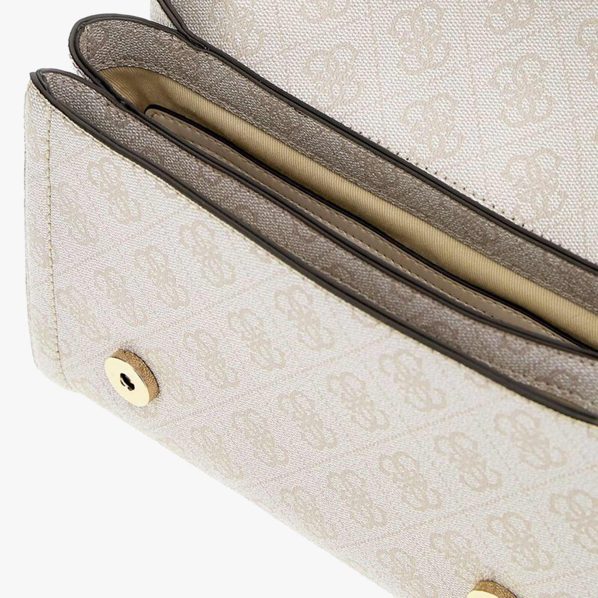 Guess Noelle Girlfriend 76210 Kadın Krem El Çantası