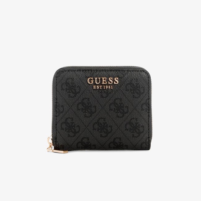  Guess Laurel Phone Cro Laurel Small Zip Around Kadın Antrasit Cüzdan
