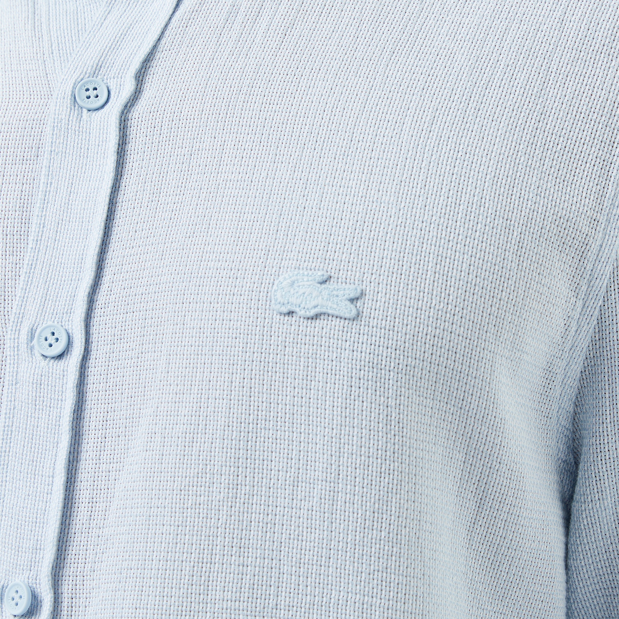 Lacoste Erkek Slim Fit Açık Mavi Gömlek