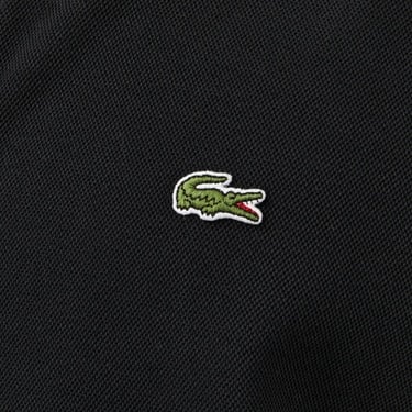  Lacoste Erkek Fermuarlı Baskılı Siyah Sweatshirt