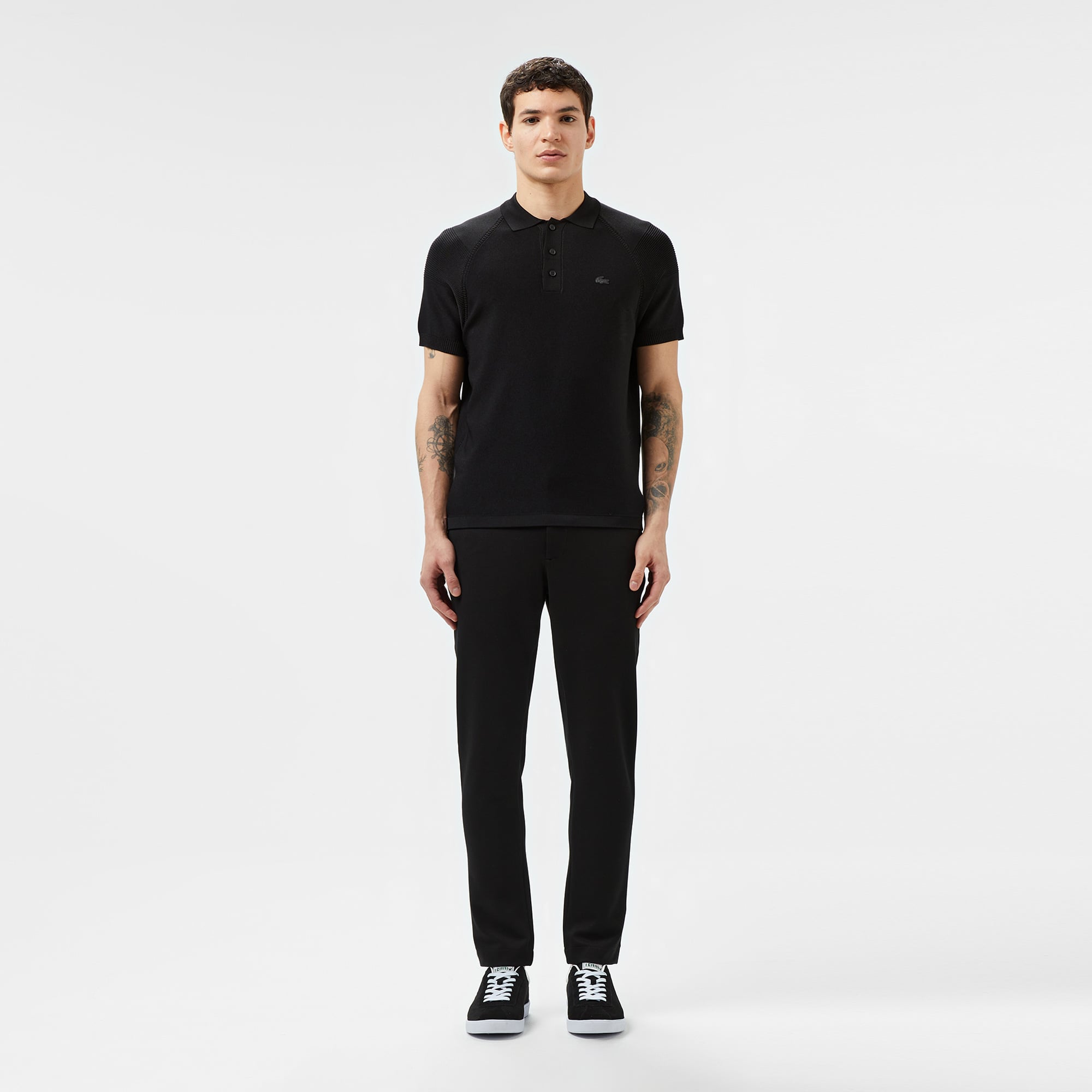  Lacoste Erkek Regular Fit Siyah Pantolon