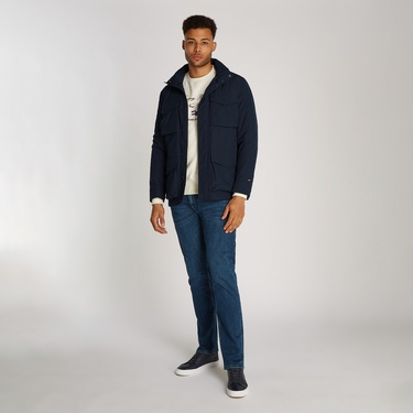  Tommy Hilfiger Erkek Mavi Mont