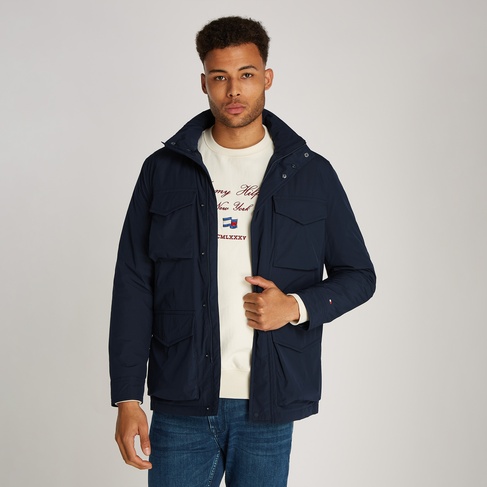  Tommy Hilfiger Erkek Mavi Mont
