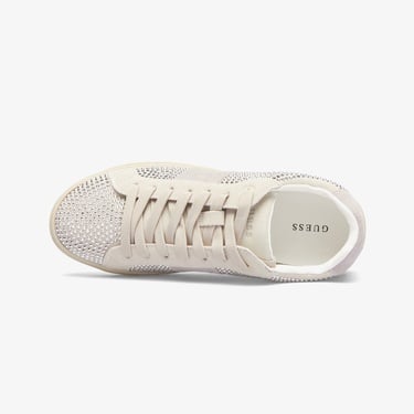  Guess Toda Suede Kadın Beyaz Sneaker