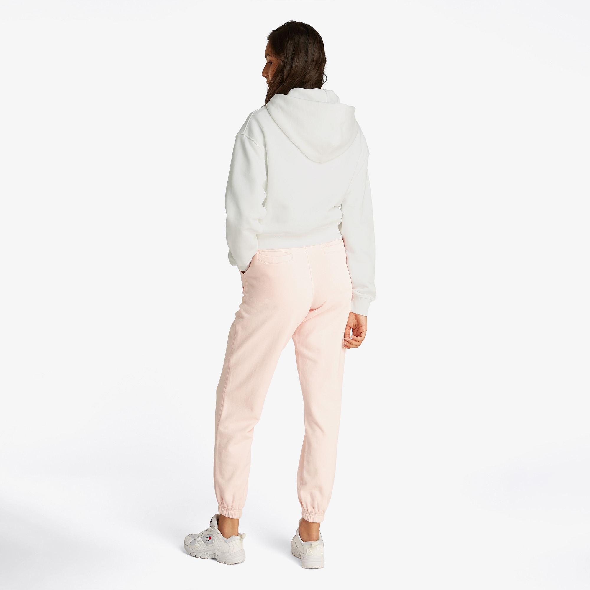 Tommy Hilfiger Kadın Beyaz Hoodie