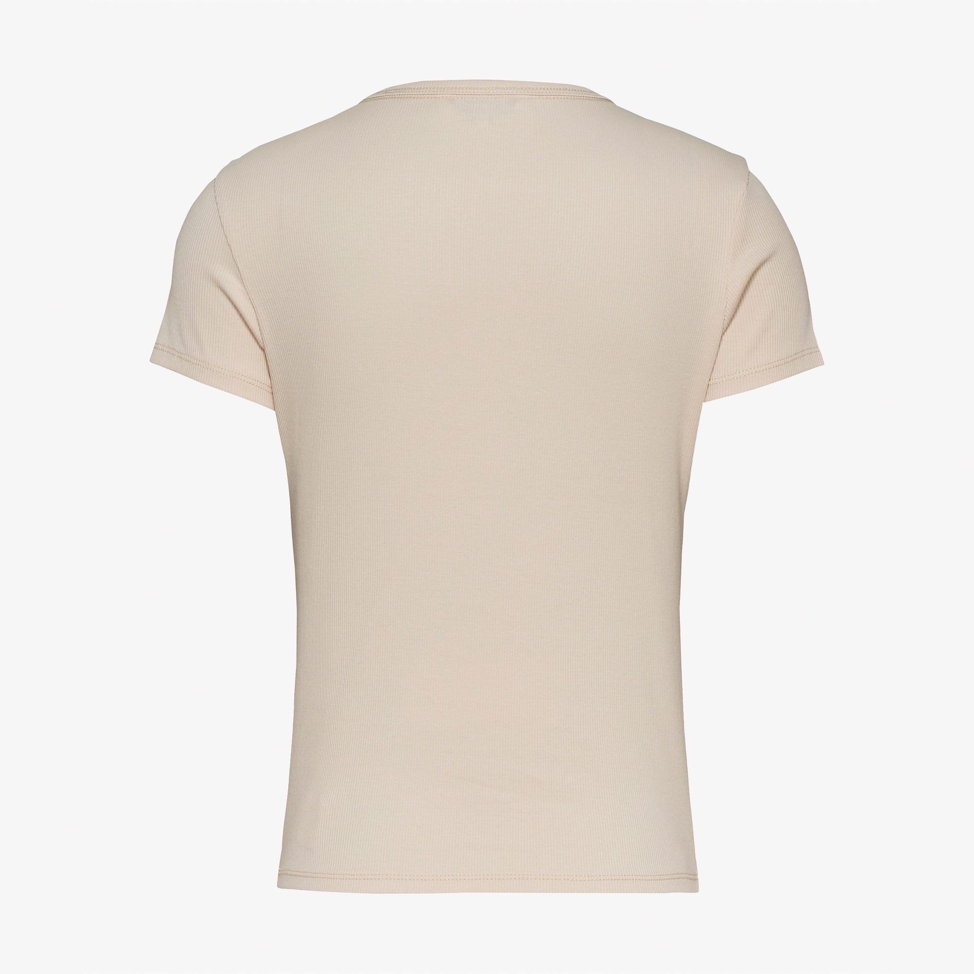 Tommy Hilfiger Kadın Bej T-Shirt