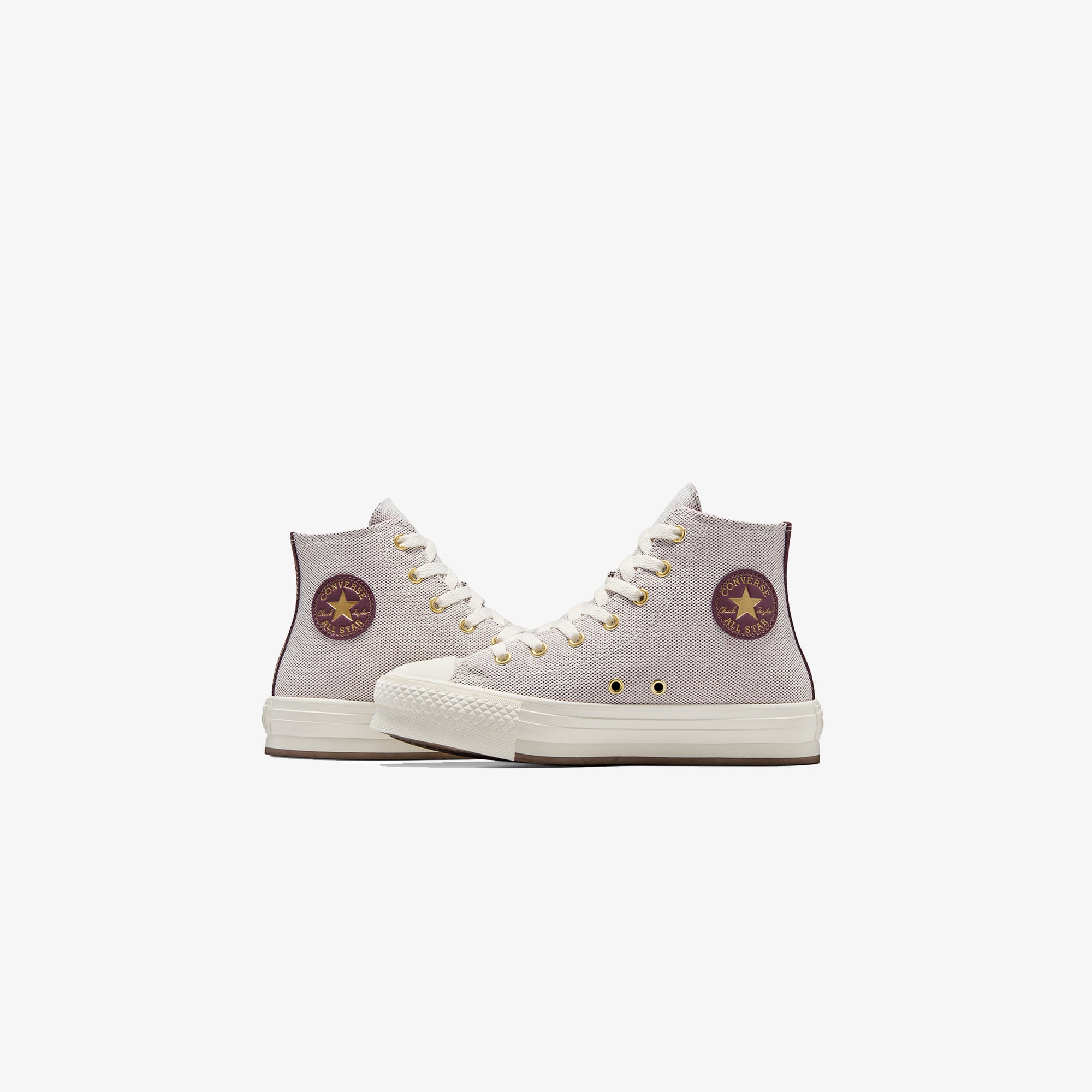 Converse Chuck Taylor All Star Eva Lift Çocuk Açık Bej Sneaker - Görsel 8