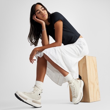  Converse Run Star Legacy Cx Future Comfort Unisex Krem Platform Sneaker