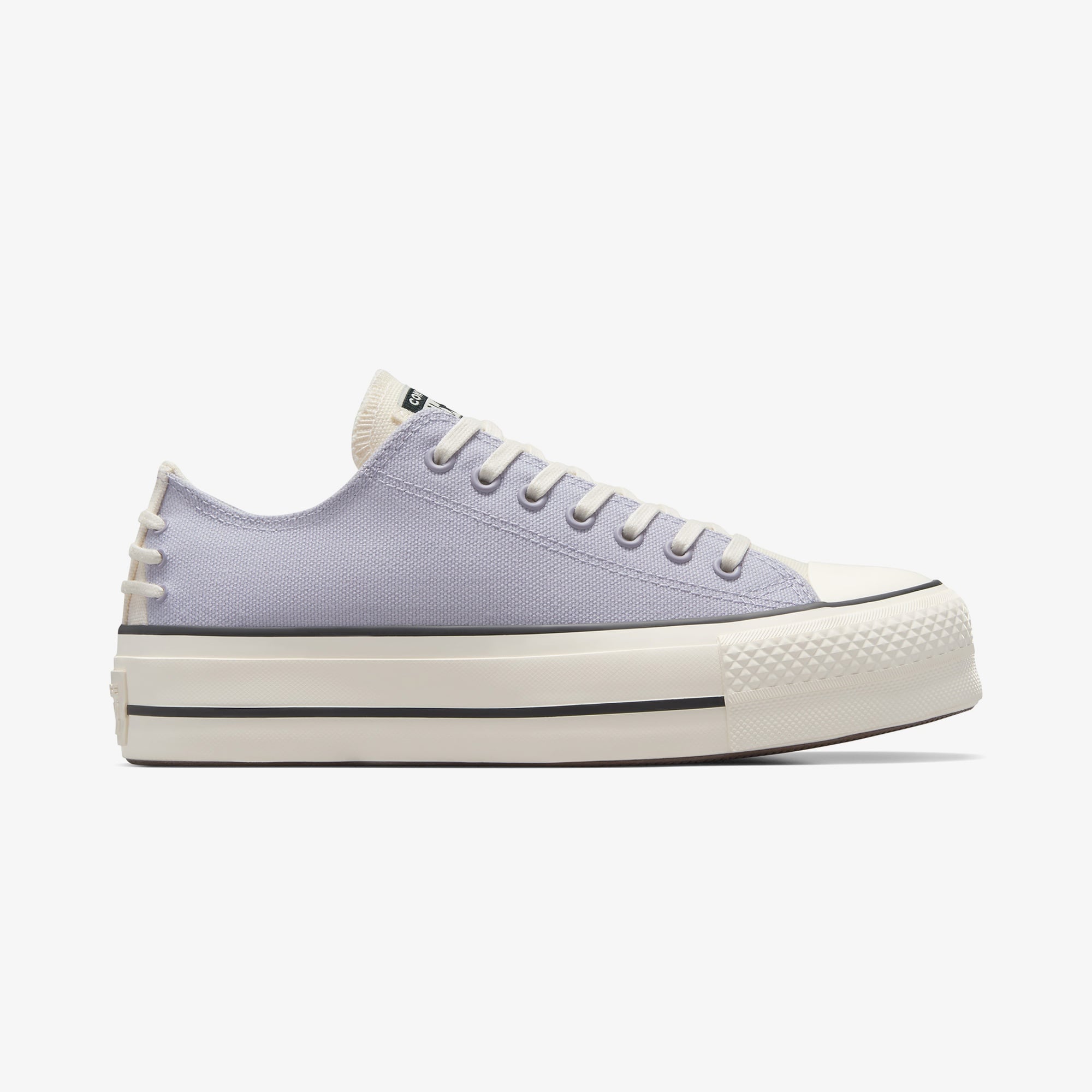 Converse Chuck Taylor All Star Lift Crafted Laces Kadın Lila Platform Sneaker