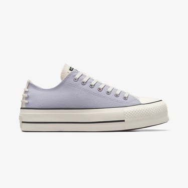  Converse Chuck Taylor All Star Lift Crafted Laces Kadın Lila Platform Sneaker
