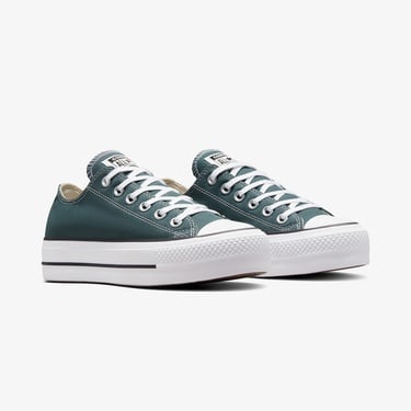  Converse Chuck Taylor All Star Lift Kadın Yeşil Platform Sneaker